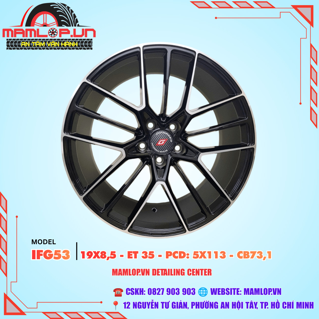 MÂM 19 INCH 5X113 CHO HONDA CR-V, ODYSSEY, ACURA TL, TSX