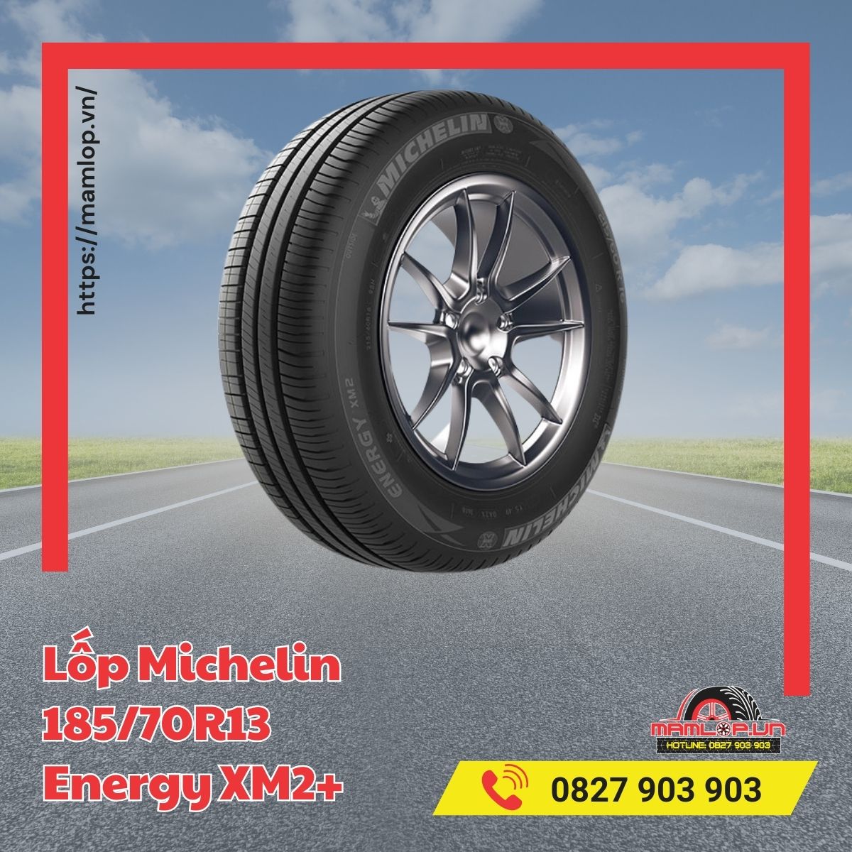 Các xe tương thích với lốp Michelin 185/70R13 Energy XM2+