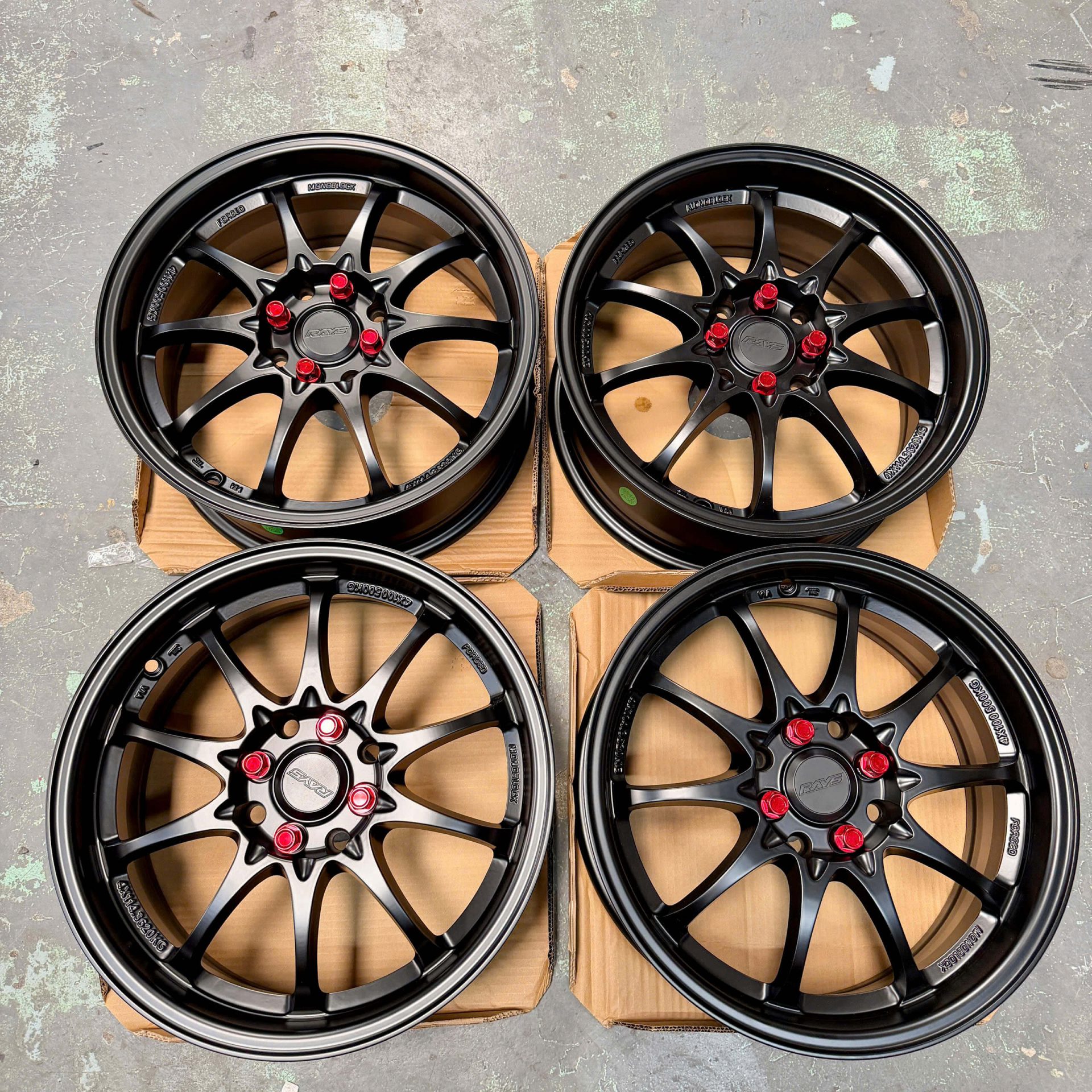 Alternative view of Mâm Rays 16 Inch 4x100/114 | Phù Hợp VinFast VF3, Honda City, Toyota Vios, Mazda2