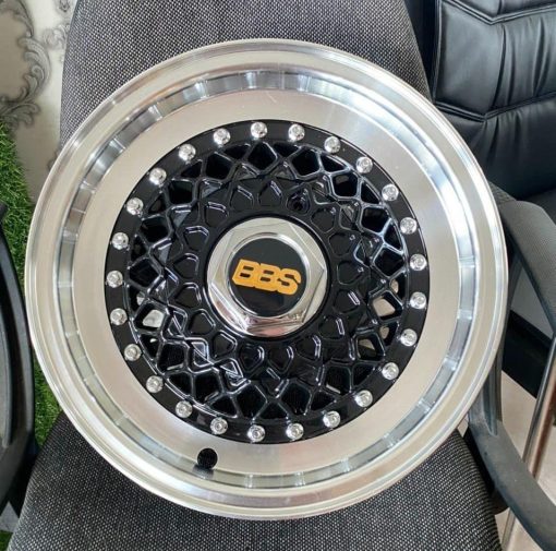 Mam BBS co dien 12 inch nut bac 4 lo