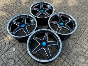 Lazang đúc 18 inch thể thao 5 cánh độ mâm xe cho Honda Civic