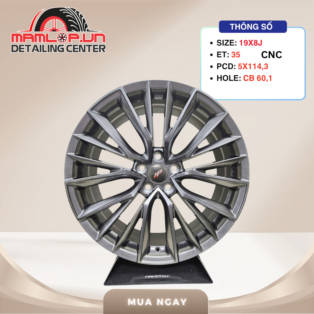 MÂM TOYOTA 19 INCH – CAMRY, RAV4, COROLLA CROSS, COROLLA ALTIS