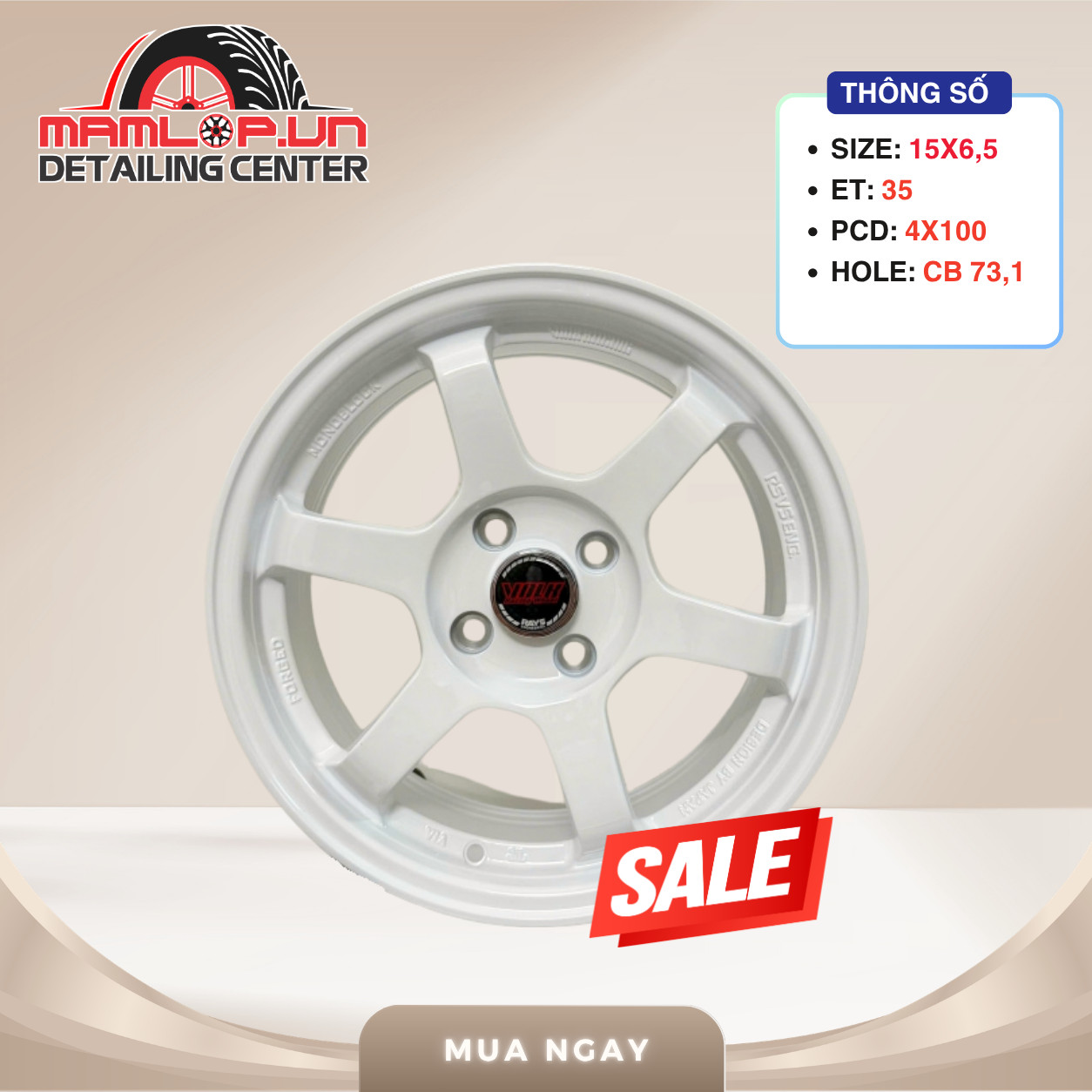 Bộ 04 Lazang 15 inch cho Vios, Accent