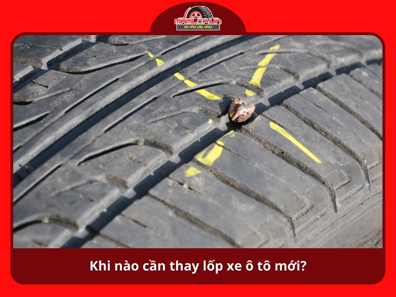 Khi nao can thay lop xe o to moi