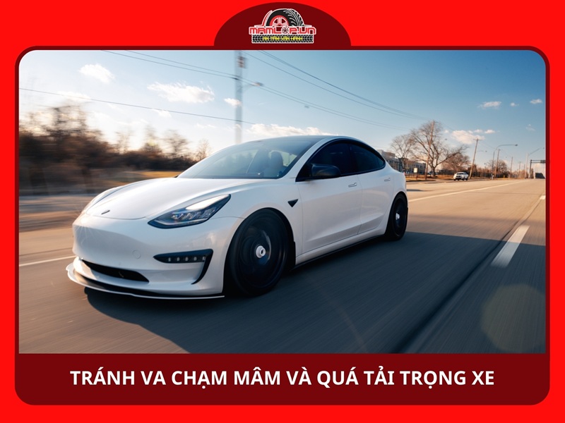 Tránh va chạm và quá tải trọng mâm ô tô