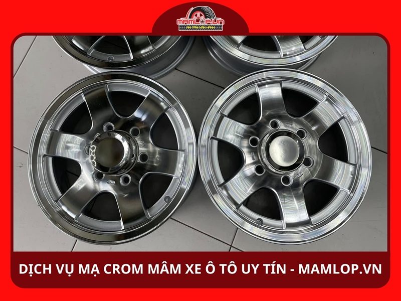 Dịch vụ mạ crom mâm xe ô tô uy tín tại Mamlop.vn