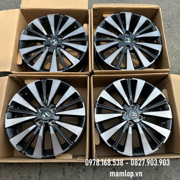 Lazang Honda City 2024 đen phay