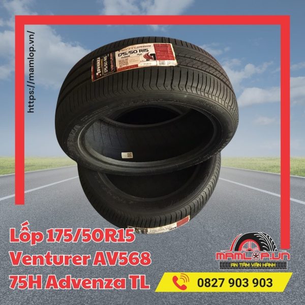 Lốp 175/50R15 Venturer AV568 75H Advenza TL