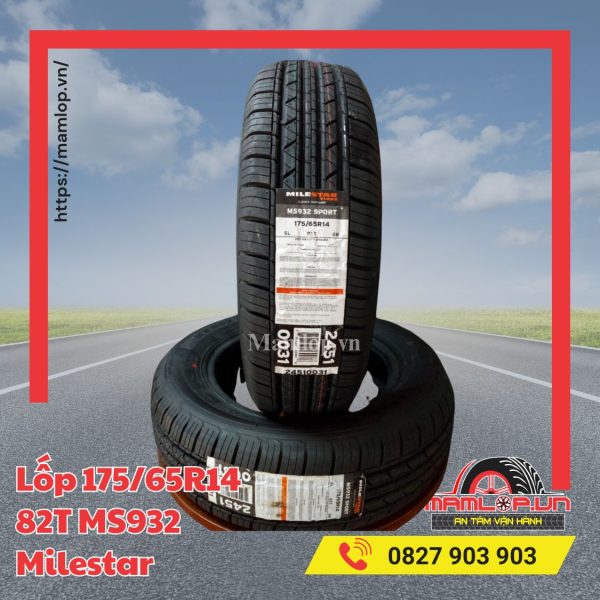 Lốp 175/65R14 82T MS932 Milestar