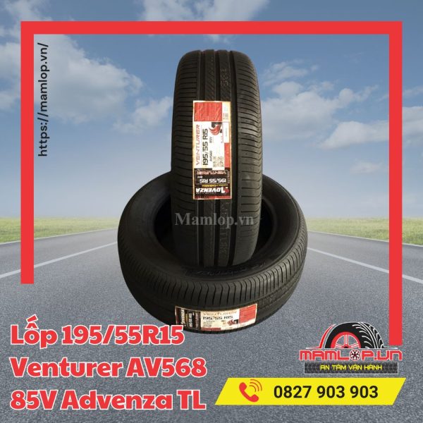 Lốp 195/55R15 Venturer AV568 85V Advenza TL