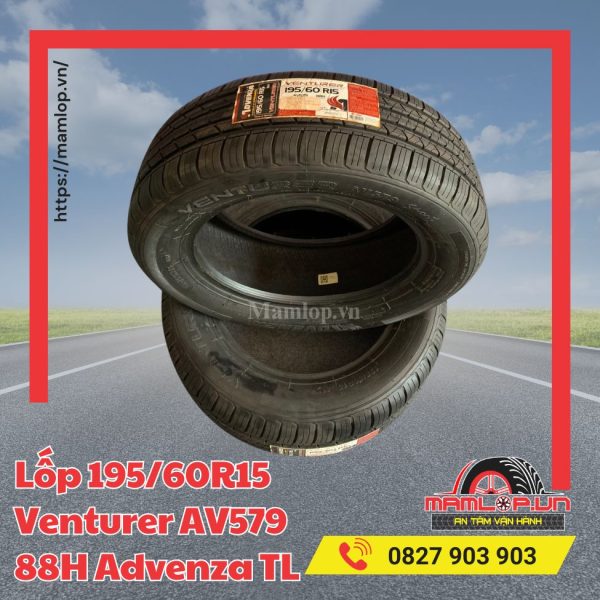 Lốp 195/60R15 Venturer AV579 88H Advenza TL
