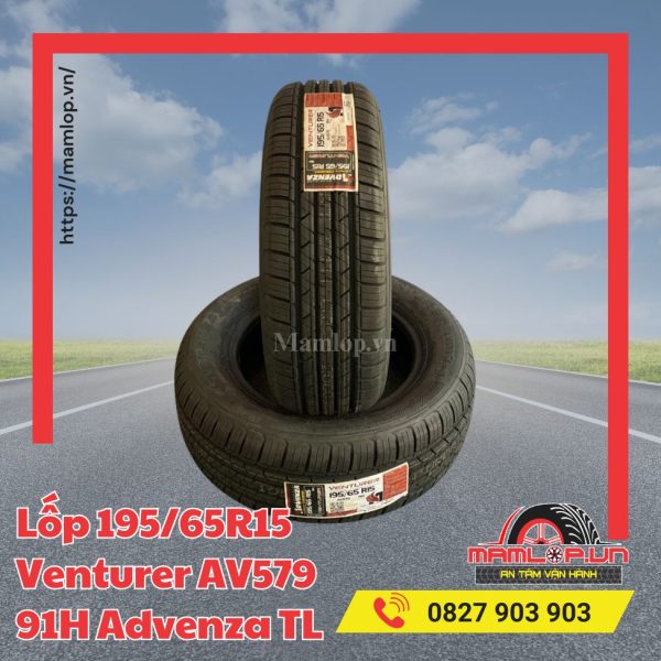 Lốp 195/65R15 Venturer AV579 91H Advenza TL