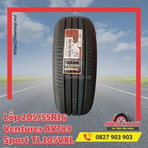Lốp 205/55R16 Venturer AV789 Sport TL 105VXL Advenza