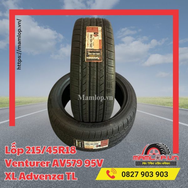 Lốp 215/45R18 Venturer AV579 95V XL Advenza TL