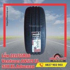 Lốp 215/55R16 Venturer AV579 TL 97H XL Advenza