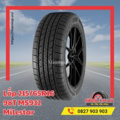 Lốp 215/65R16 98T MS932 Milestar