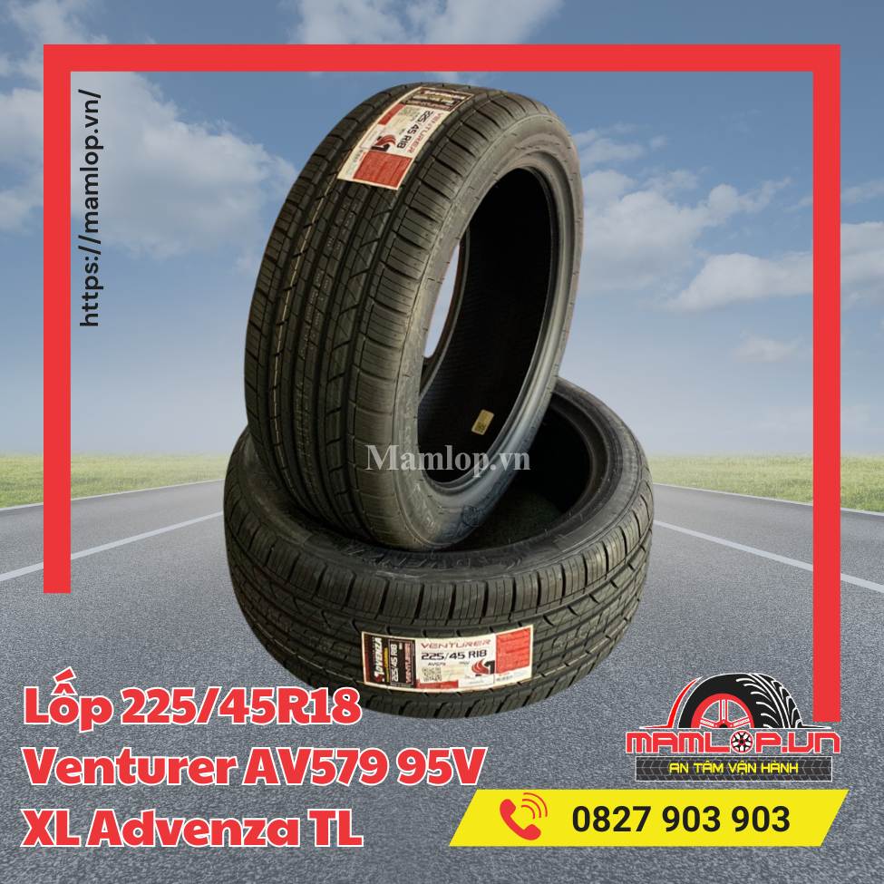 Lốp 225/45R18 Venturer AV579 95V XL Advenza TL