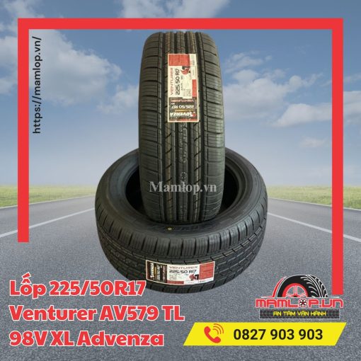 Lốp 225/50R17 Venturer AV579 TL 98V XL Advenza