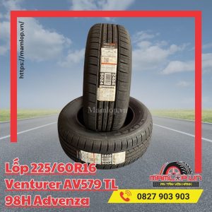 Lốp 225/60R16 Venturer AV579 TL 98H Advenza