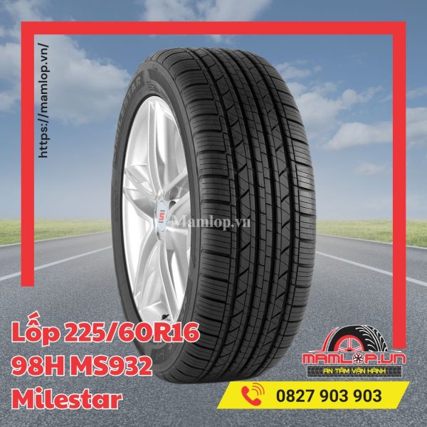 Lốp 225/65R16 100H MS932 Milestar