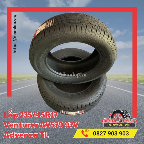 Lốp 235/45R17 Venturer AV579 97V Advenza TL