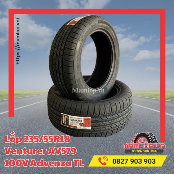 Lốp 235/55R18 Venturer AV579 100V Advenza TL