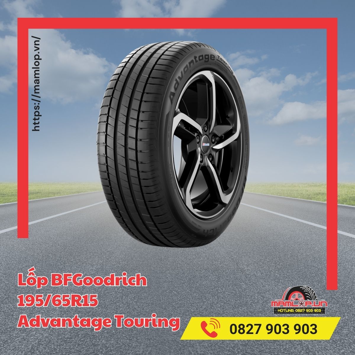 Đặc điểm của vỏ xe BFGoodrich 195/65R15 Advantage Touring