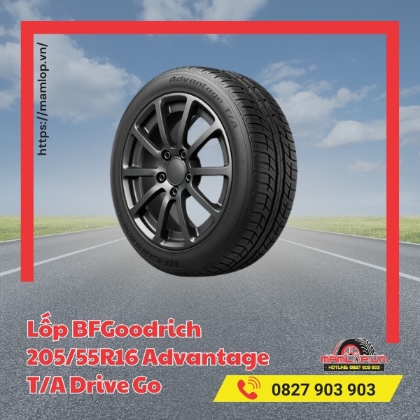 Đặc điểm của vỏ ô tô BFGoodrich 205/55R16 Advantage T/A Drive Go