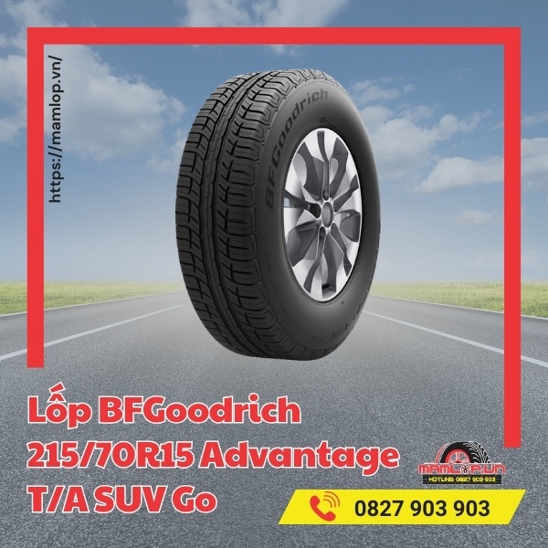 Lốp BFGoodrich 215/70R15 Advantage T/A SUV Go tương thích với xe nào?