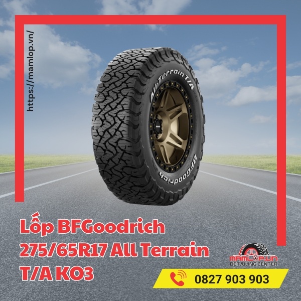 Dòng xe phù hợp với vỏ BFGoodrich 275/65R17 All Terrain T/A KO3
