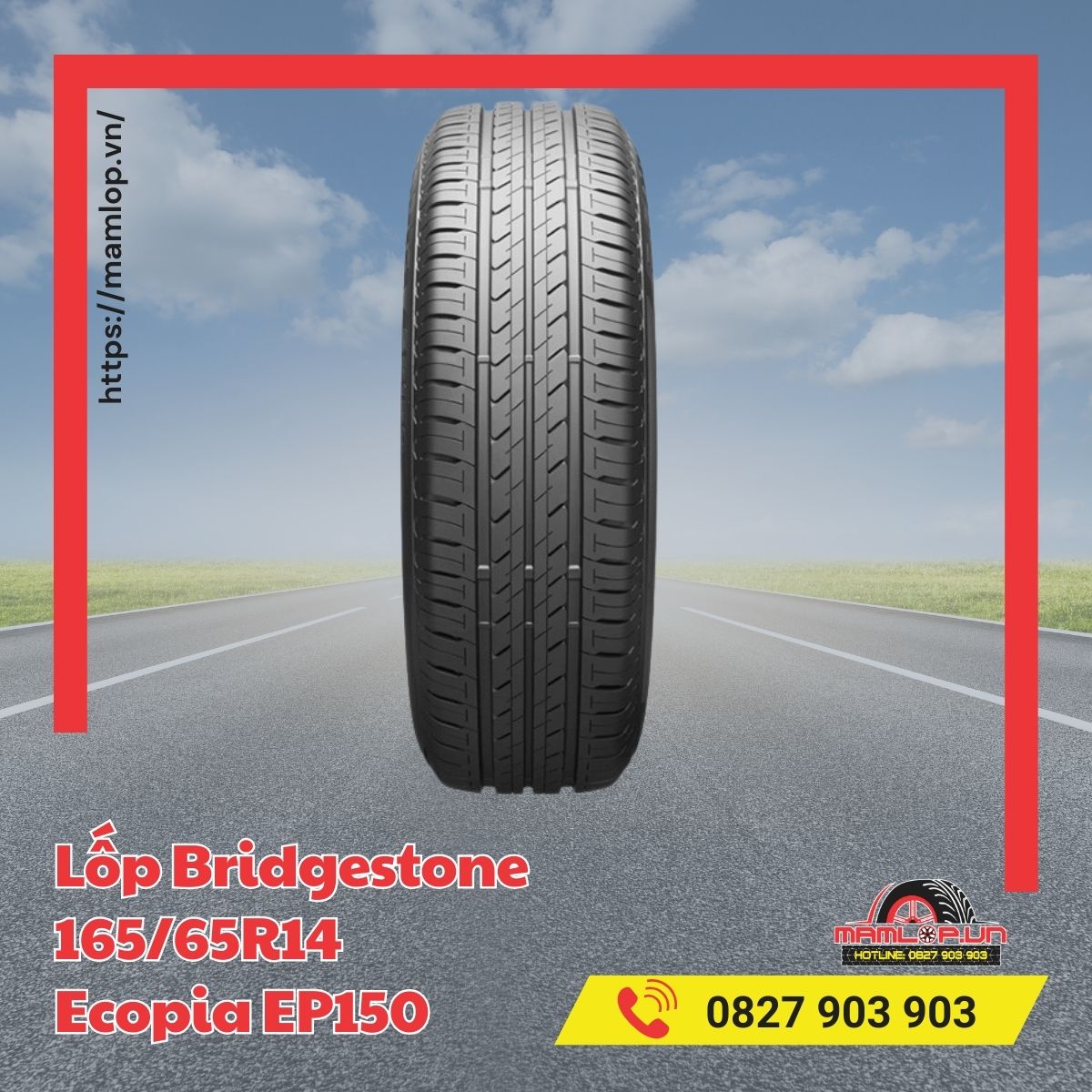 Đặc điểm nổi bật của vỏ Bridgestone 165/65R14 Ecopia EP150
