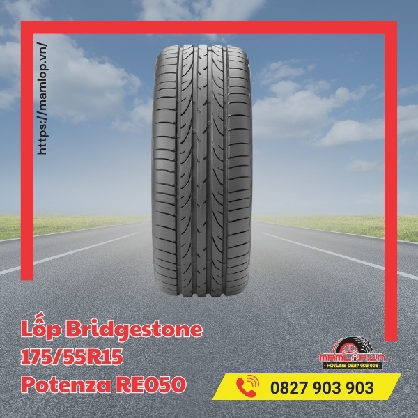 Lốp Bridgestone 175/55R15 Potenza RE050 phù hợp với dòng xe nào?