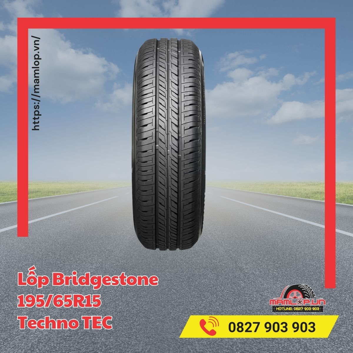 Đặc tính nổi bật của lốp xe Bridgestone Techno TEC 195/65R15