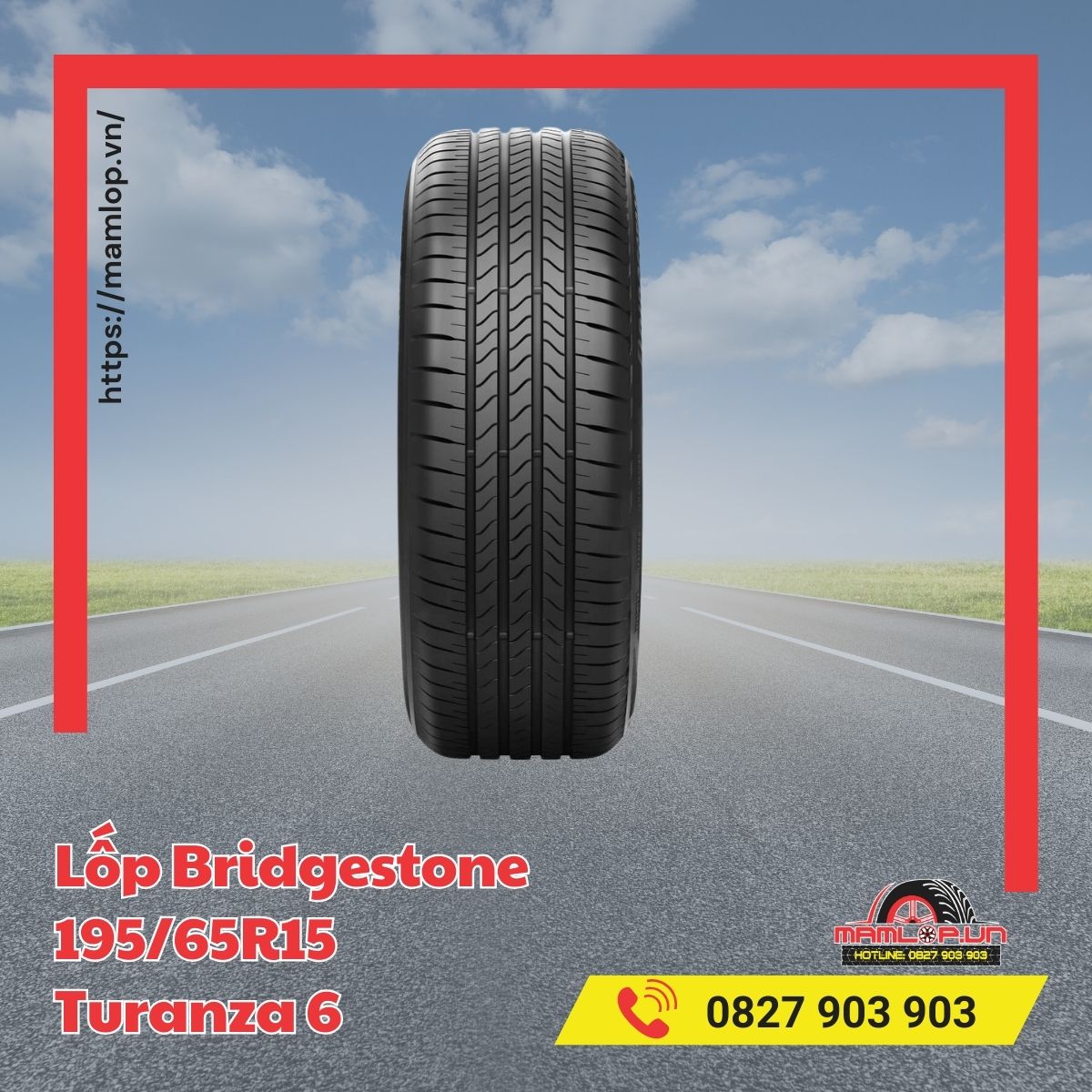 Đặc điểm của vỏ xe Bridgestone 195/65R15 Turanza 6