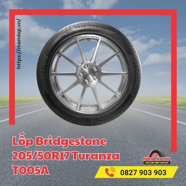 Lưu ý khi dùng lốp ô tô Bridgestone 205/50R17 Turanza T005A