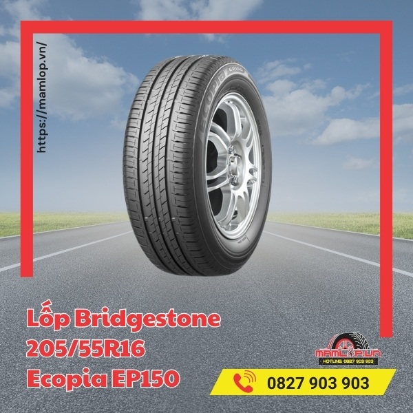 Đặc tính của lốp xe Bridgestone 205/55R16 Ecopia EP150