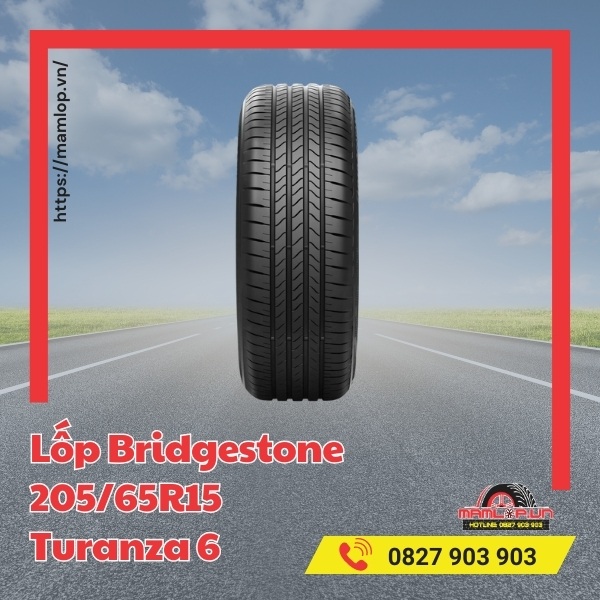 Đặc điểm của vỏ Bridgestone 205/65R15 Turanza 6