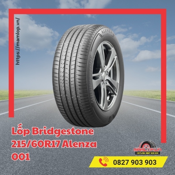 Lốp Bridgestone 215/60R17 Alenza 001 tương thích với xe nào?