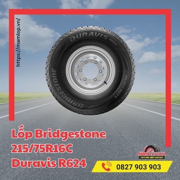 Lưu ý khi sử dụng lốp Bridgestone 215/75R16C Duravis R624
