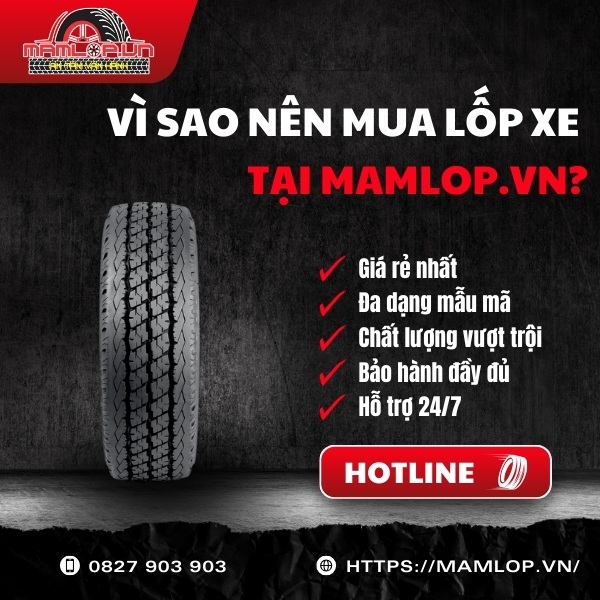 Địa chỉ mua lốp ô tô Bridgestone 215/75R16C Duravis R630 Nhật chính hãng tại TPHCM