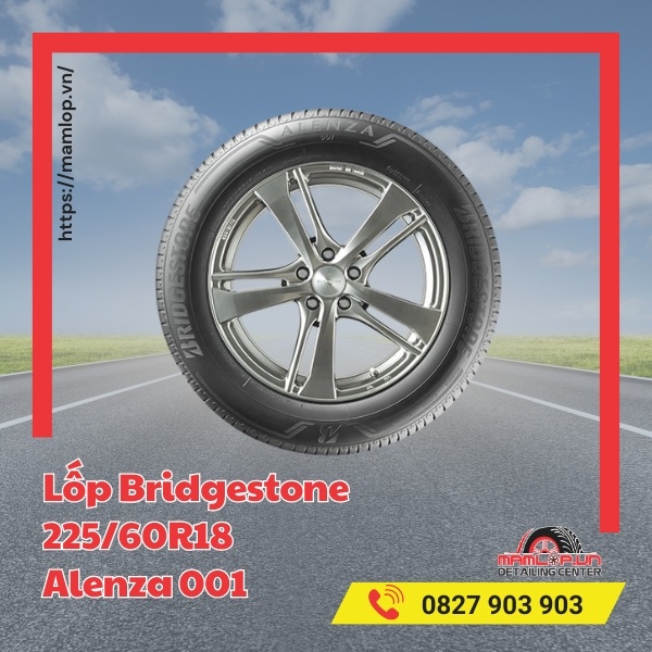 Dòng xe tương thích lốp Bridgestone 225/60R18 Alenza 001