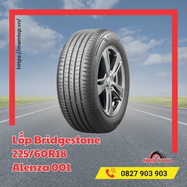 Đặc tính vỏ ô tô Bridgestone 225/60R18 Alenza 001