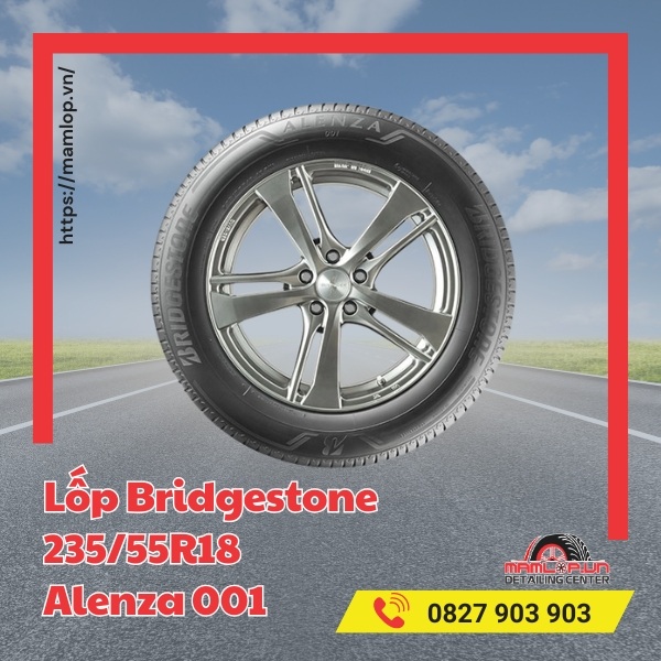 Lốp Bridgestone 235/55R18 Alenza 001 phù hợp dòng xe nào?