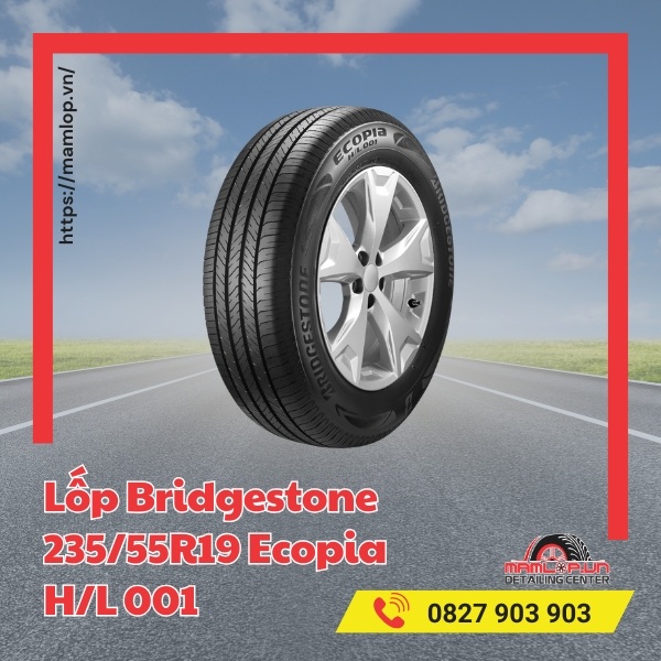 Đặc tính của lốp ô tô Bridgestone 235/55R19 Ecopia H/L 001