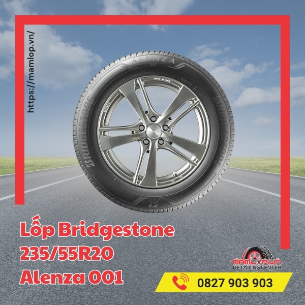 Lốp Bridgestone 235/55R20 Alenza 001 tương thích với xe gì?