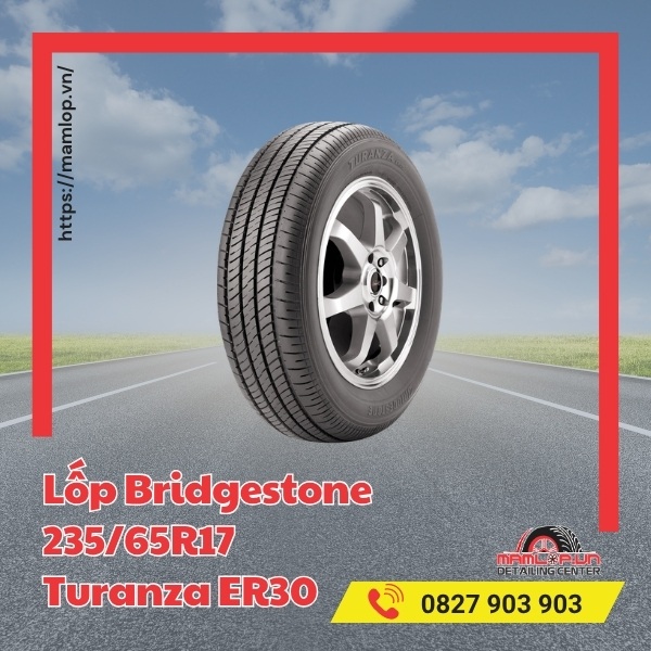 Lưu ý khi sử dụng vỏ ô tô Bridgestone 235/65R17 Turanza ER30