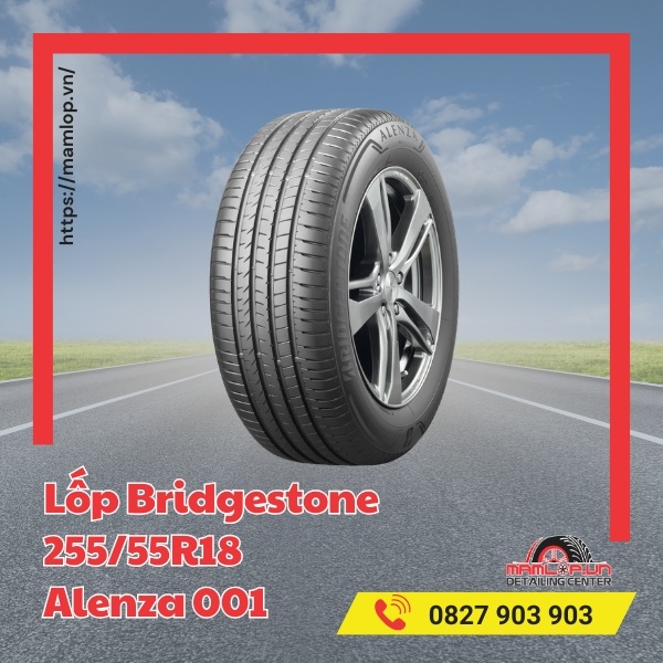 Lưu ý khi sử dụng vỏ ô tô Bridgestone 255/55R18 Alenza 001