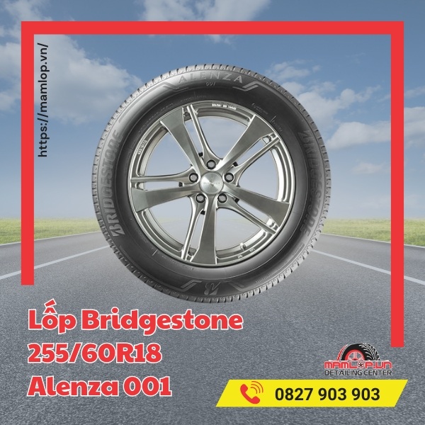 Lốp Bridgestone 255/60R18 Alenza 001 tương thích dòng xe nào?