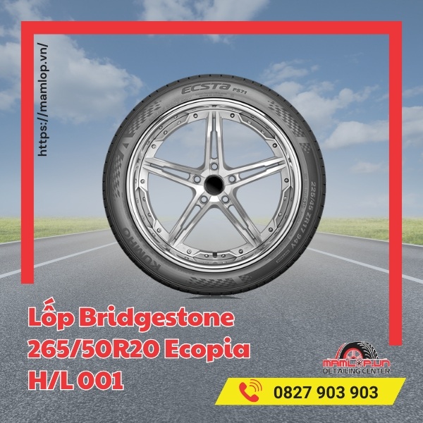 Lốp Bridgestone 265/50R20 Ecopia H/L 001 tương thích với xe gì?