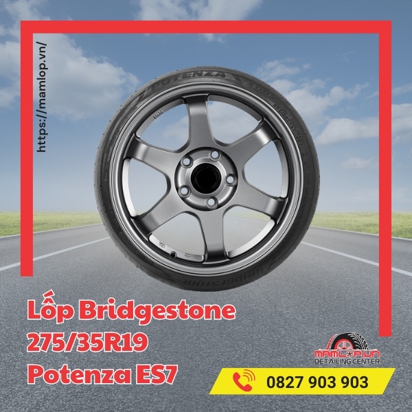 Lốp Bridgestone 275/35R19 Potenza ES7 phù hợp với xe gì?